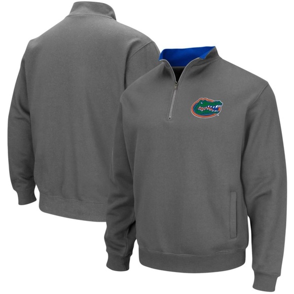 Colosseum Other - Gators University Of Florida Gray 1/4 Zip Sweatshirt SZ S EUC